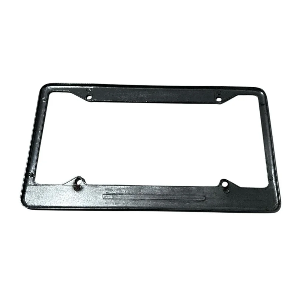 Vintage 1956 Chevrolet Chrome License Plate Holder Frame Chevy Metal Strong